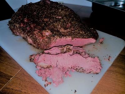 Imagine Brisket Black Angus la Smoker